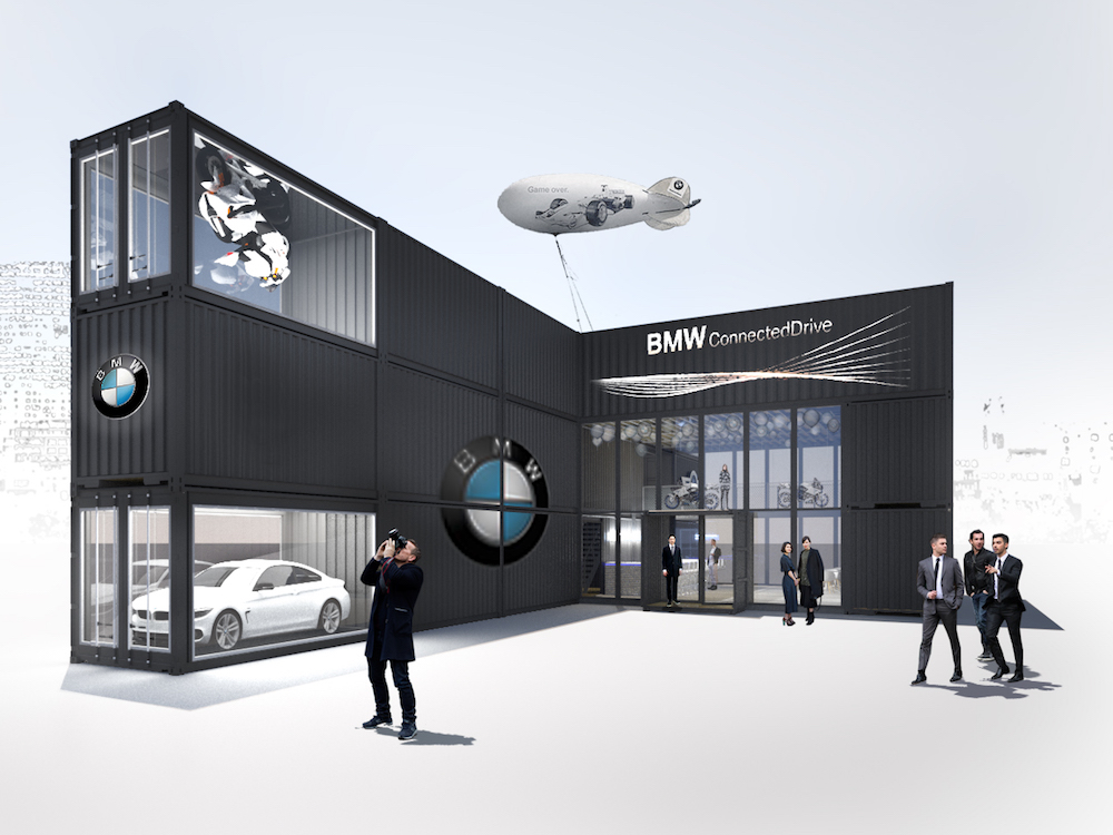 BMW Architecture of brand. Special Container.